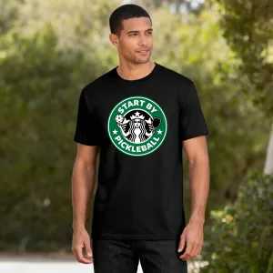 Start by Playing Pickleball Theme  T-shirt