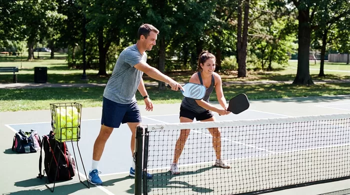 Clase de pickleball para 1 jugador